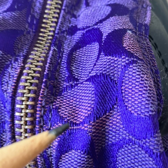 Coach: Purple & Black Libby (A7174) Winter Snow Boots- 8.5 - Picture 8 of 16